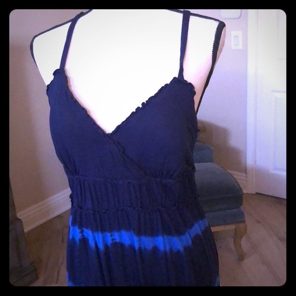 Easy breezy tie dye maxi dress